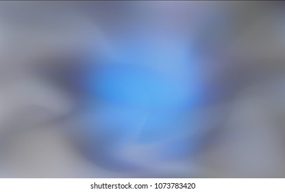Dark BLUE vector abstract blurred cover. Glitter abstract illustration with an elegant design. Brand-new style for your business design.