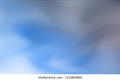 Dark BLUE vector abstract blurred cover. Glitter abstract illustration with an elegant design. A completely new template for your business design.