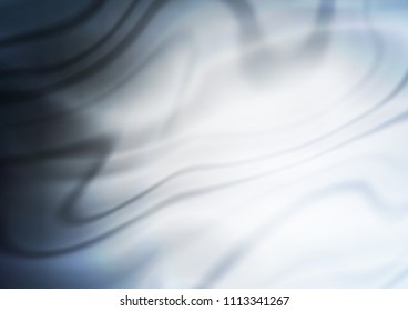 Dark BLUE vector abstract blurred template. Creative illustration in halftone style with gradient. The elegant pattern can be used as part of a brand book.