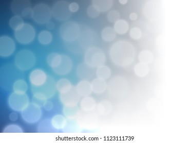 Dark BLUE vector abstract blurred template. Colorful illustration in abstract style with gradient. The blurred design can be used for your web site.