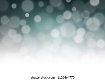 Dark BLUE vector abstract blurred bokeh template. Shining colorful illustration in a Brand new style. The elegant pattern for brand book.