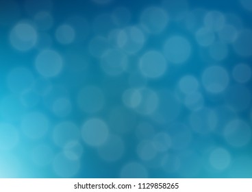 Dark BLUE vector abstract blurred pattern. Glitter abstract illustration with an elegant design. The template for backgrounds of cell phones.