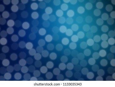 Dark BLUE vector abstract blurred background. Glitter abstract illustration with an elegant design. The background for your creative designs.