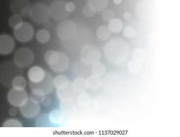 Dark BLUE vector abstract blurred pattern. A completely new color illustration in a bokeh style. The background for your creative designs.