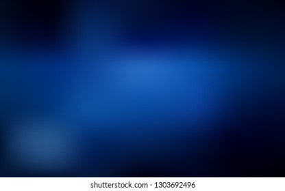 Dark BLUE vector abstract blurred layout. An elegant bright illustration with gradient. New way of your design.