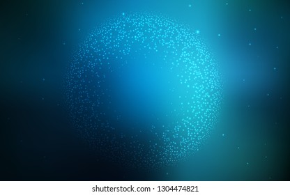 Dark BLUE vector abstract blurred background. Colorful illustration in abstract style with gradient. Blurred design for your web site.
