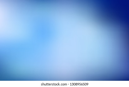 Dark BLUE vector abstract blurred background. Colorful abstract illustration with gradient. New design for your business.