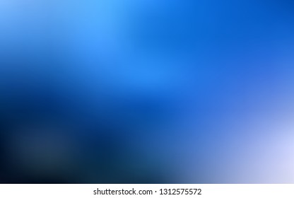 Dark BLUE vector abstract blurred background. A completely new colored illustration in blur style. Blurred design for your web site.