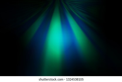 Dark BLUE vector abstract blurred background. Glitter abstract illustration with gradient design. Elegant background for a brand book.