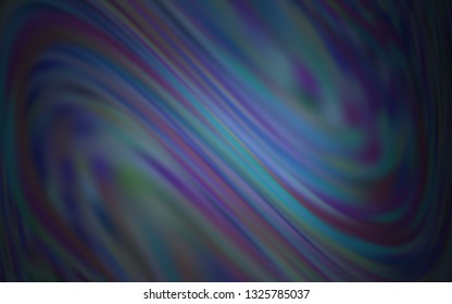 Dark BLUE vector abstract blurred background. A completely new colored illustration in blur style. New design for your business.