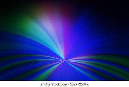 Dark BLUE vector abstract blurred background. New colored illustration in blur style with gradient. Completely new design for your business.
