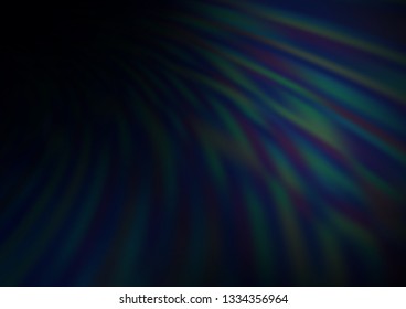 Dark BLUE vector abstract blurred template. Shining colorful illustration in a Brand new style. A completely new template for your design.