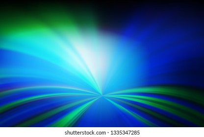 Dark BLUE vector abstract blurred background. Abstract colorful illustration with gradient. Background for a cell phone.