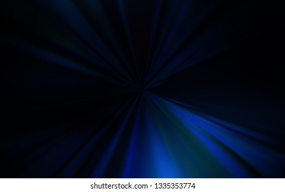 Dark BLUE vector abstract blurred layout. Creative illustration in halftone style with gradient. Background for designs.