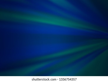 Dark BLUE vector abstract blurred template. Shining colorful illustration in a Brand new style. A completely new design for your business.