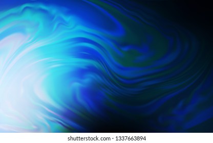 Dark BLUE vector abstract blurred layout. Colorful abstract illustration with gradient. Background for designs.