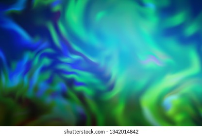 Dark BLUE vector abstract blurred background. Abstract colorful illustration with gradient. New style for your business design.