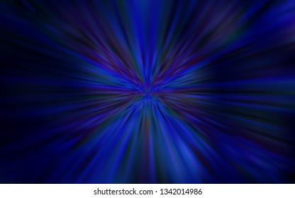 Dark BLUE vector abstract blurred layout. Colorful abstract illustration with gradient. New style for your business design.