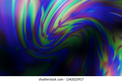 Dark BLUE vector abstract blurred layout. Colorful abstract illustration with gradient. New style design for your brand book.