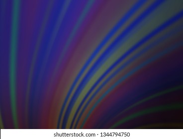 Dark BLUE vector abstract blurred background. Creative illustration in halftone style with gradient. The blurred design can be used for your web site.