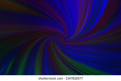 Dark BLUE vector abstract blurred background. A completely new colored illustration in blur style. New style for your business design.