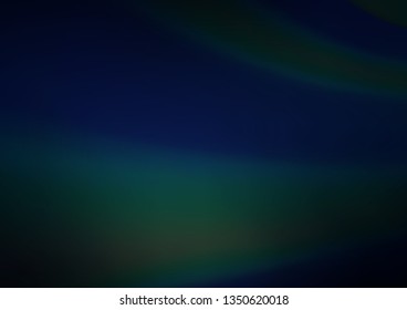 Dark BLUE vector abstract blurred background. Colorful abstract illustration with gradient. The background for your creative designs.