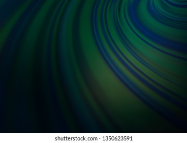 Dark BLUE vector abstract blurred template. Colorful abstract illustration with gradient. The template for backgrounds of cell phones.
