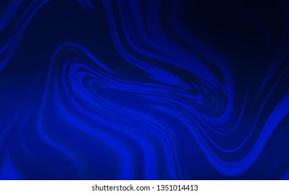 Dark BLUE vector abstract blurred layout. Colorful abstract illustration with gradient. Blurred design for your web site.