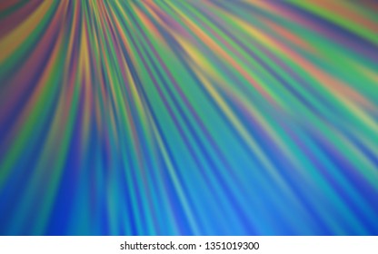Dark BLUE vector abstract blurred layout. New colored illustration in blur style with gradient. New design for your business.