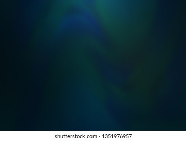 Dark BLUE vector abstract blurred background. Shining colorful illustration in a Brand new style. The blurred design can be used for your web site.