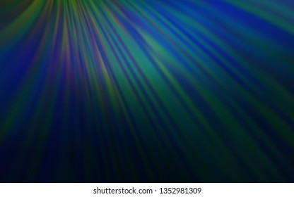 Dark BLUE vector abstract blurred background. Shining colored illustration in smart style. New way of your design.