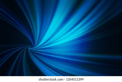 Dark BLUE vector abstract blurred layout. A completely new colored illustration in blur style. Blurred design for your web site.