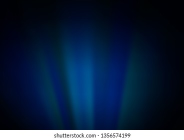 Dark BLUE vector abstract blurred template. An elegant bright illustration with gradient. Brand new style for your business design.