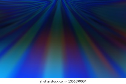 Dark BLUE vector abstract blurred background. Modern abstract illustration with gradient. The best blurred design for your business.