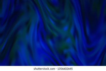 Dark BLUE vector abstract blurred layout. A completely new colored illustration in blur style. New style design for your brand book.