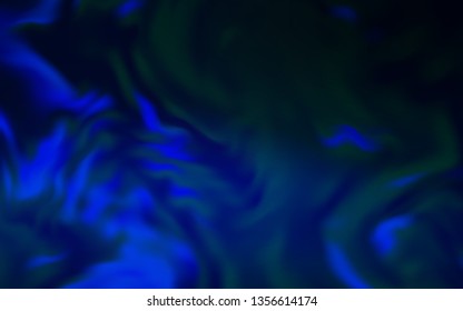 Dark BLUE vector abstract blurred background. Colorful illustration in abstract style with gradient. The best blurred design for your business.