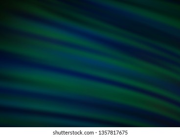 Dark BLUE vector abstract blurred pattern. Shining colorful illustration in a Brand new style. A completely new design for your business.