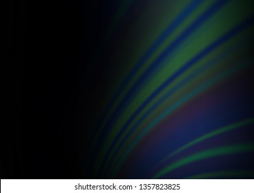 Dark BLUE vector abstract blurred pattern. A completely new color illustration in a bokeh style. A new texture for your design.