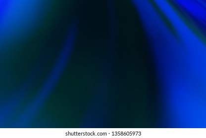 Dark BLUE vector abstract blurred background. An elegant bright illustration with gradient. The best blurred design for your business.