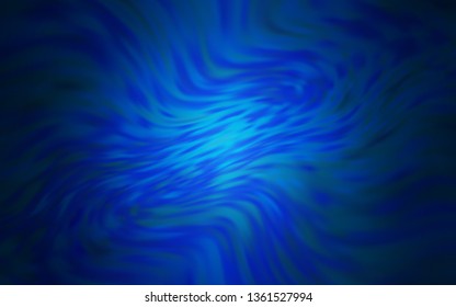 Dark BLUE vector abstract blurred background. Modern abstract illustration with gradient. Blurred design for your web site.