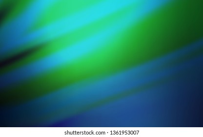 Dark BLUE vector abstract blurred background. New colored illustration in blur style with gradient. Completely new design for your business.
