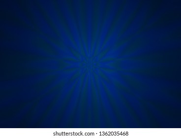 Dark BLUE vector abstract blurred template. Creative illustration in halftone style with gradient. The template can be used for your brand book.