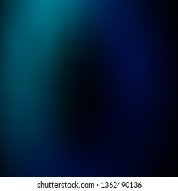 Dark BLUE vector abstract blurred layout. New colorful illustration in blur style with gradient. Sample for your web designers.