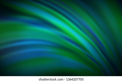 Dark BLUE vector abstract blurred background. Colorful illustration in abstract style with gradient. Blurred design for your web site.