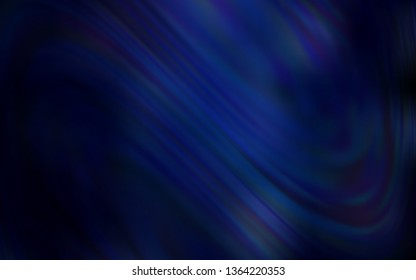 Dark BLUE vector abstract blurred background. Colorful abstract illustration with gradient. New style design for your brand book.