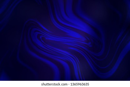 Dark BLUE vector abstract blurred background. An elegant bright illustration with gradient. New way of your design.