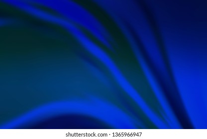 Dark BLUE vector abstract blurred layout. Colorful abstract illustration with gradient. The best blurred design for your business.