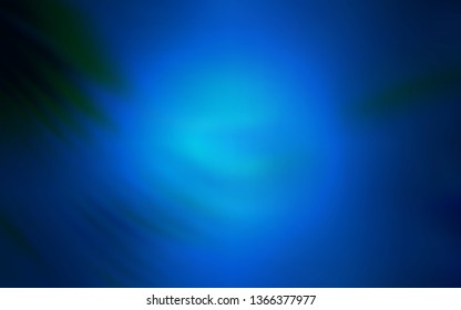 Dark BLUE vector abstract blurred background. Abstract colorful illustration with gradient. New way of your design.