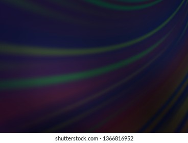 Dark BLUE vector abstract blurred pattern. A vague abstract illustration with gradient. Brand new style for your business design.