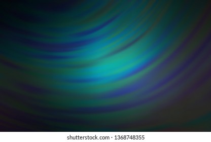 Dark BLUE vector abstract blurred layout. Abstract colorful illustration with gradient. Background for designs.